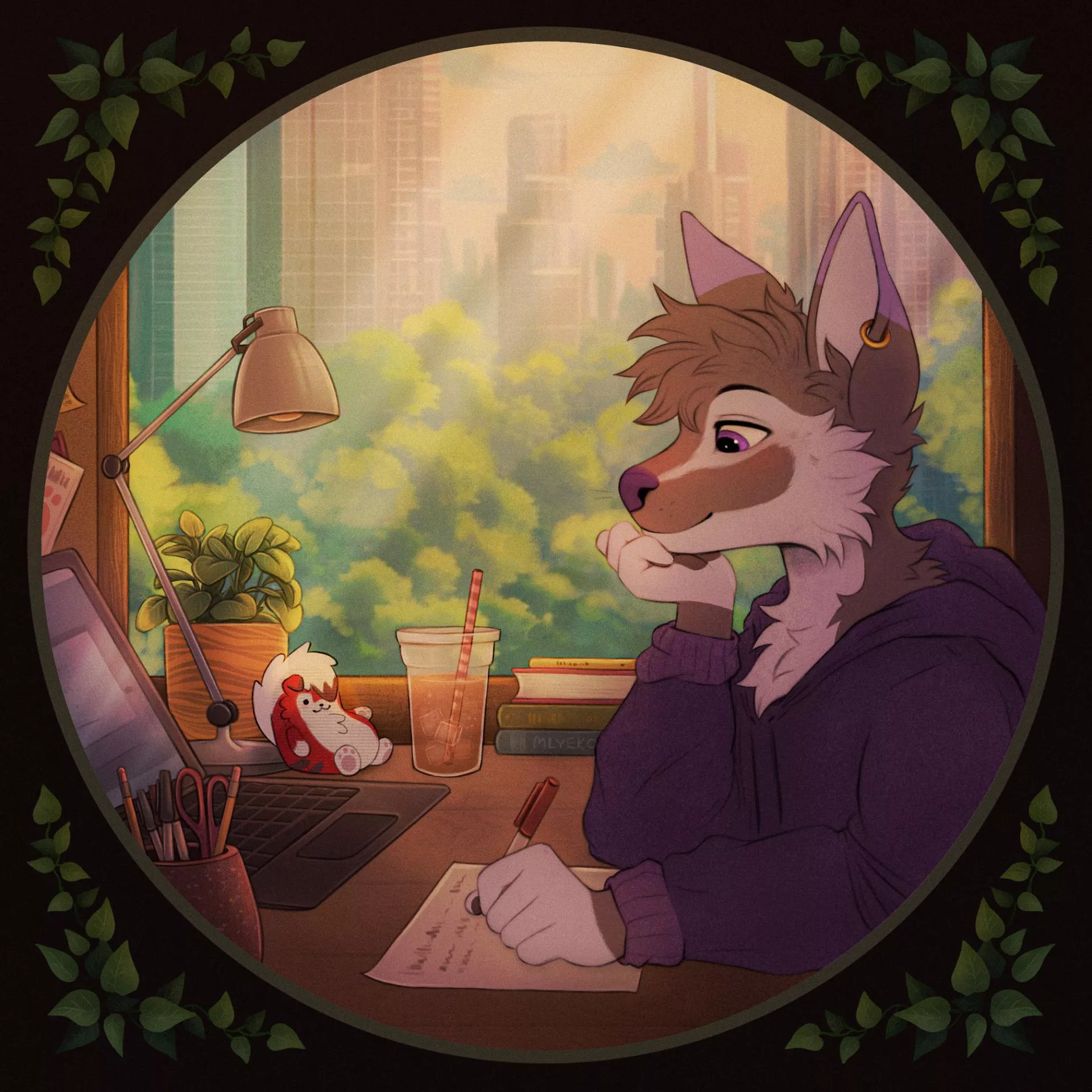 Chill Study [mlyeko] posted by DL2828