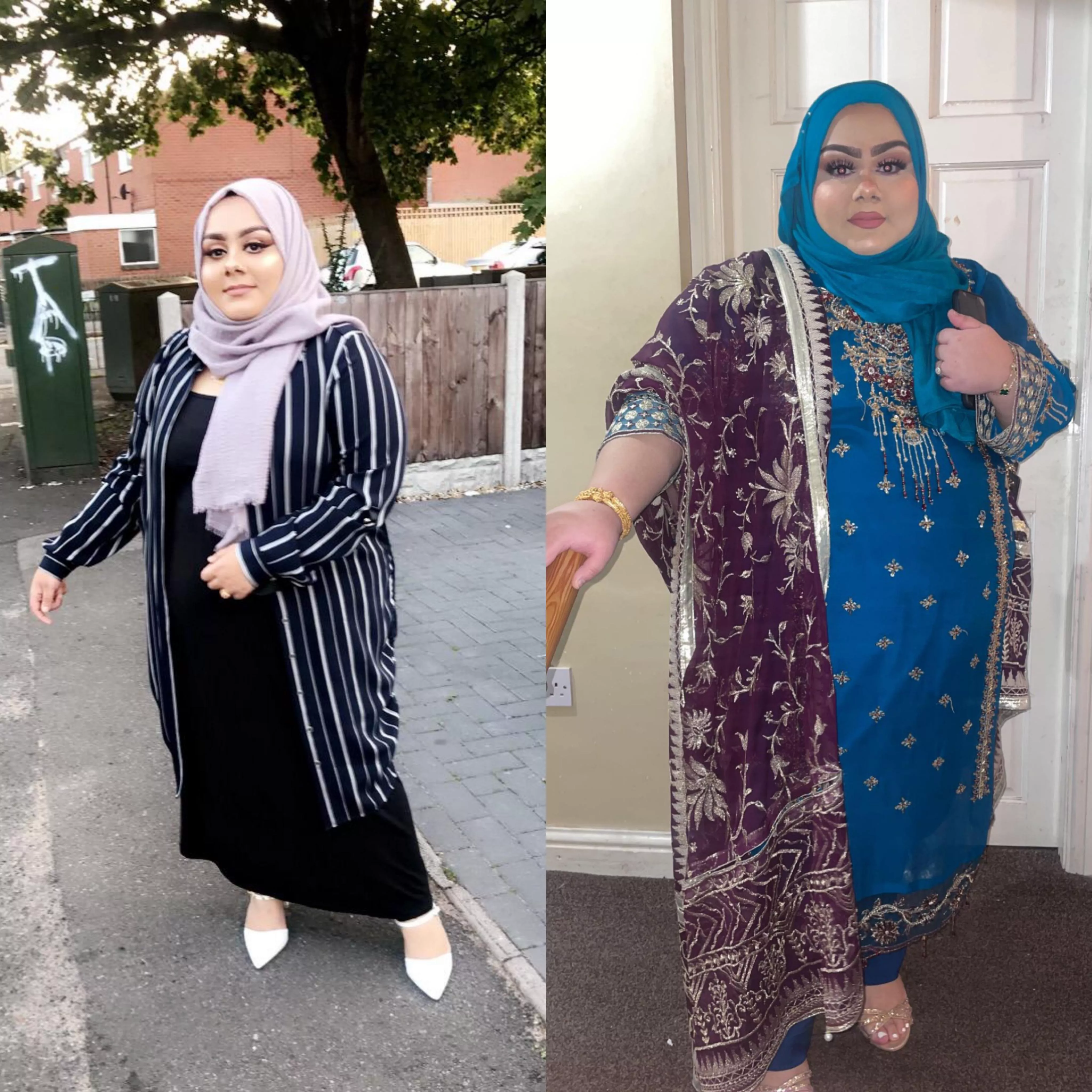 Did i look better then or now that im bigger👀 posted by mslimslt