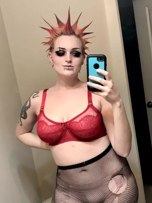 Ending my year of beauty school year with some spikes by IvyScum