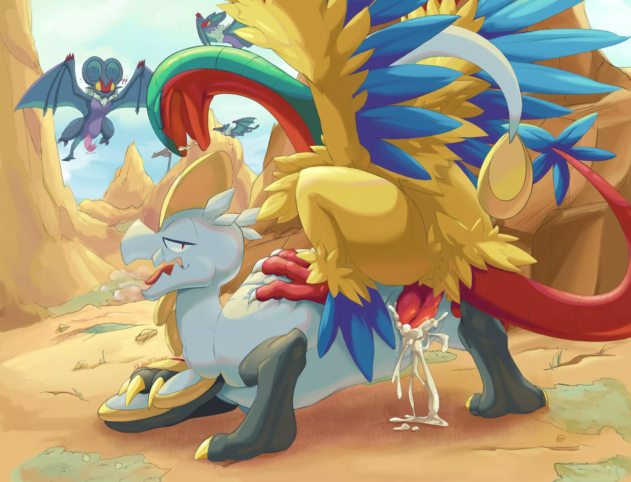 Hakamo-os booty call [M] (mythil flower) posted by mrrandomboredom