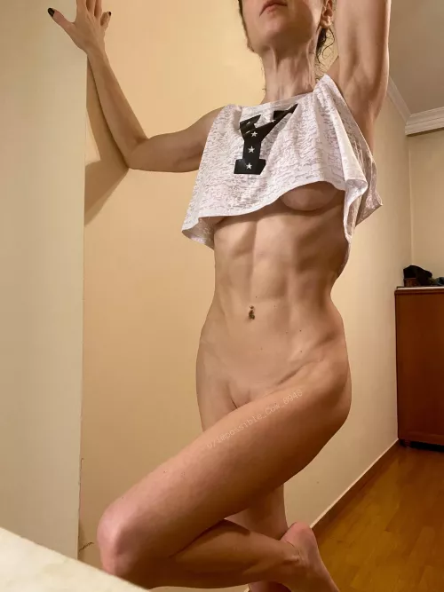 Home workouts are the best because no pants required by Impossible_Cow_8948