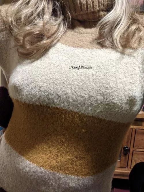 I love going braless in this sweater! by kinkyMNcouple