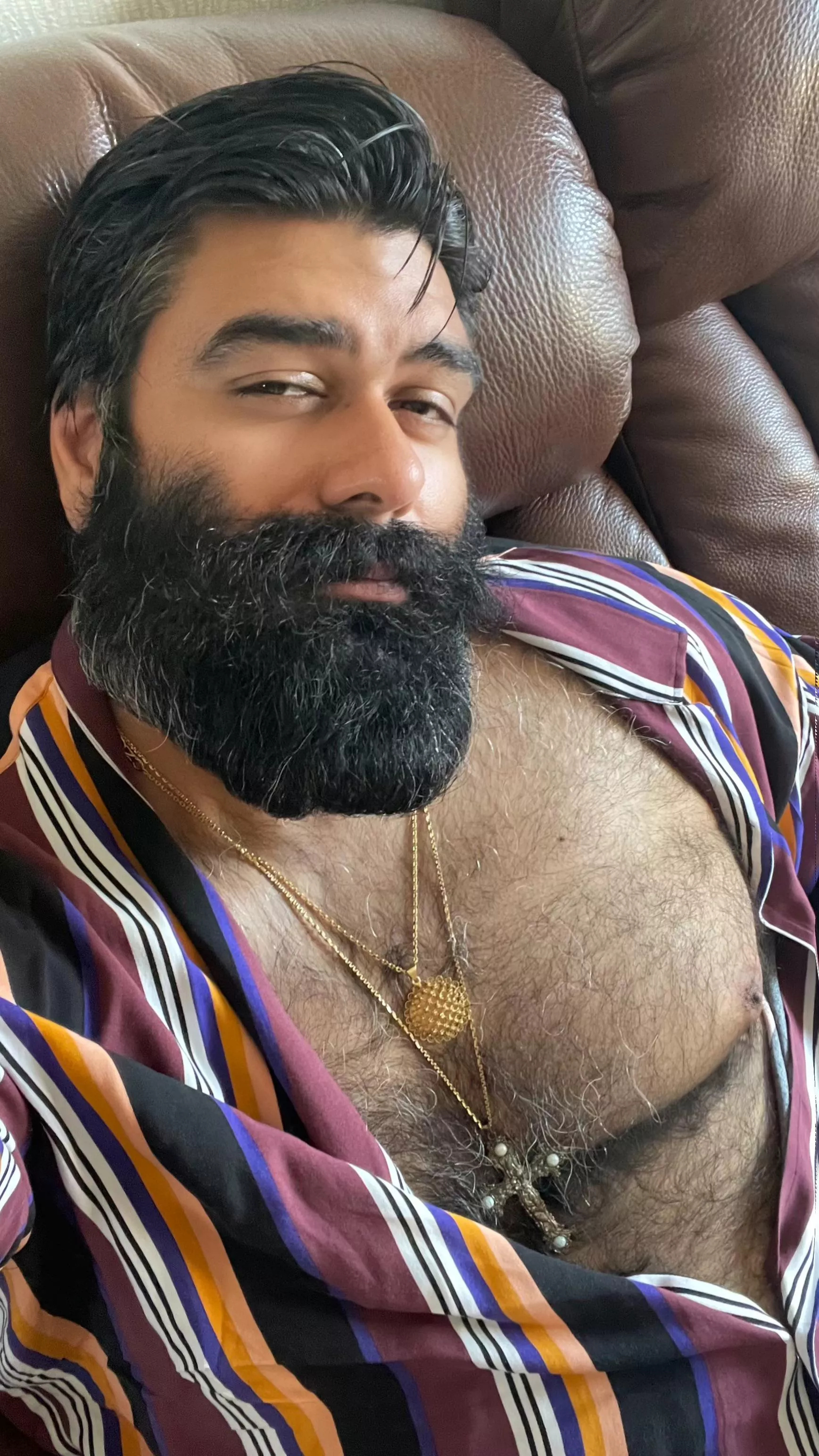 Just combed my chest hairs back into place, hashtag living my best life posted by BigMaradona