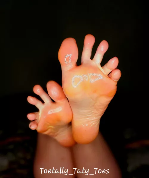 My feet yearn to be worshiped. Will you worship them? [OC] by Toetally_Taty_Toes