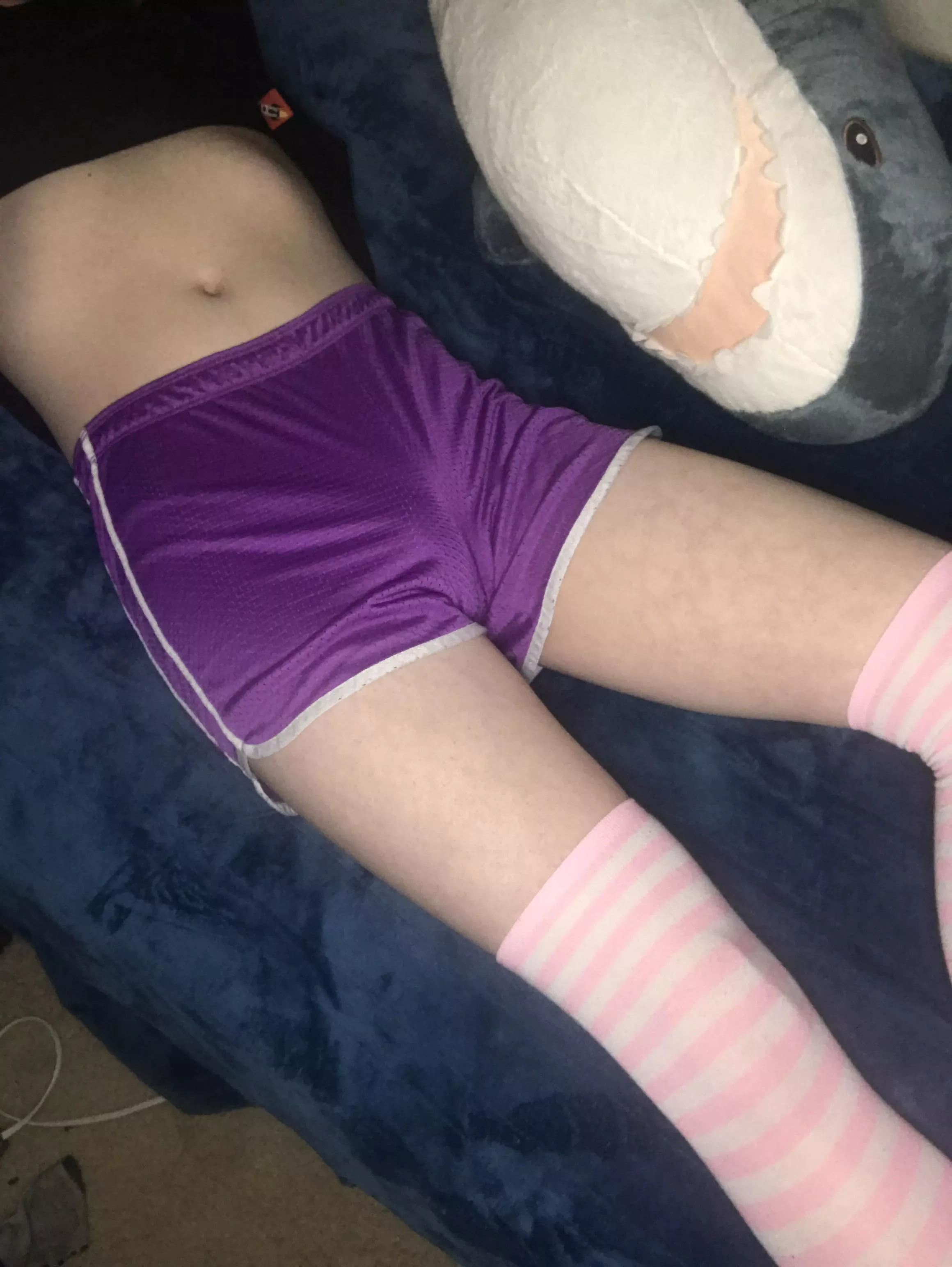 My new Shorts are a bit too tight. Can anyone help me take them off? [18] posted by FemboyZander