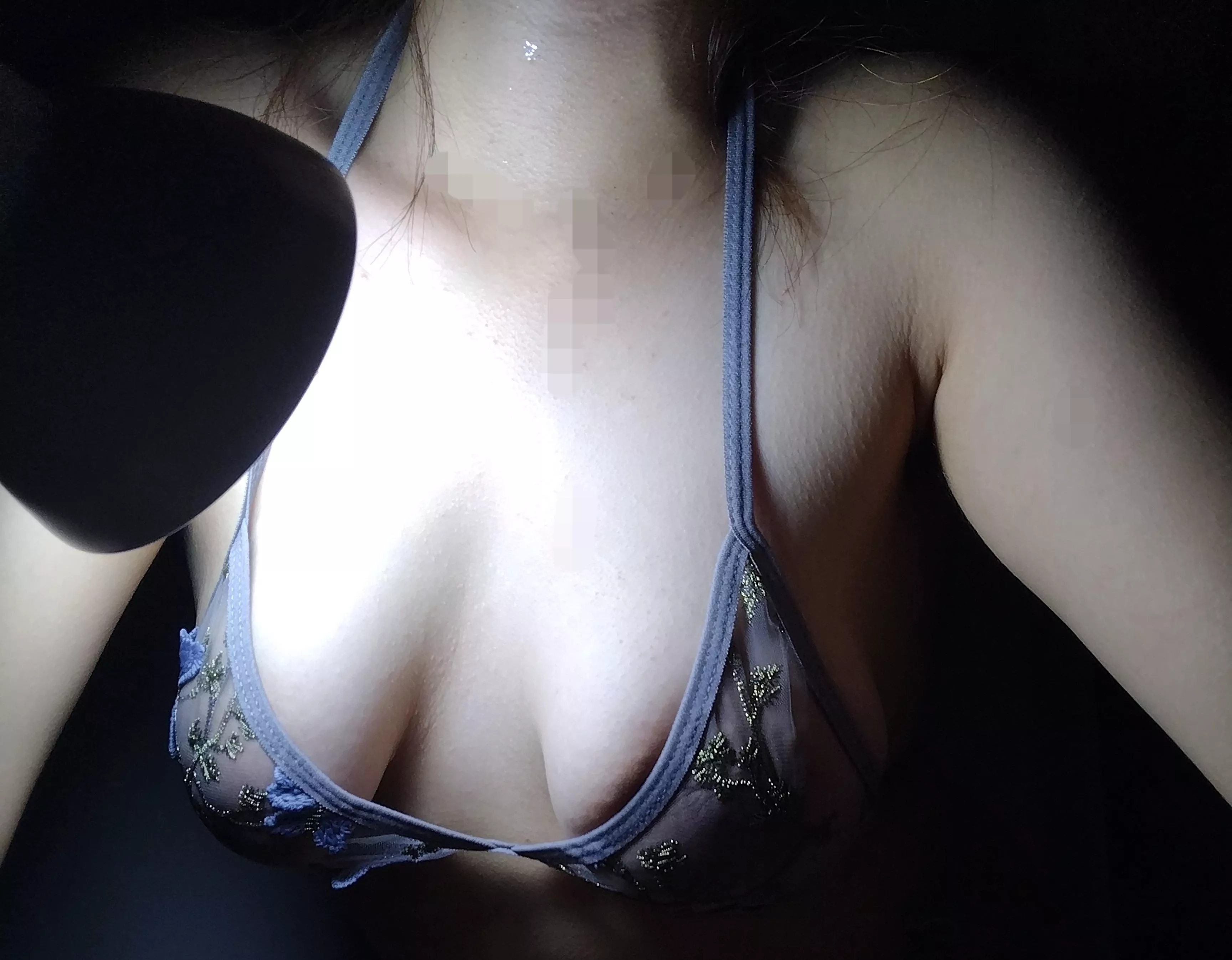 new lingerie (f)rom shopee hahaha had to show it off! posted by skweekydream