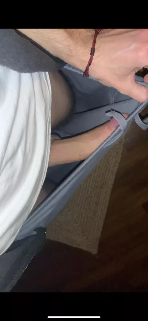 No underwear under your sweatpants, that’s the rule 😏 by MessyTop23