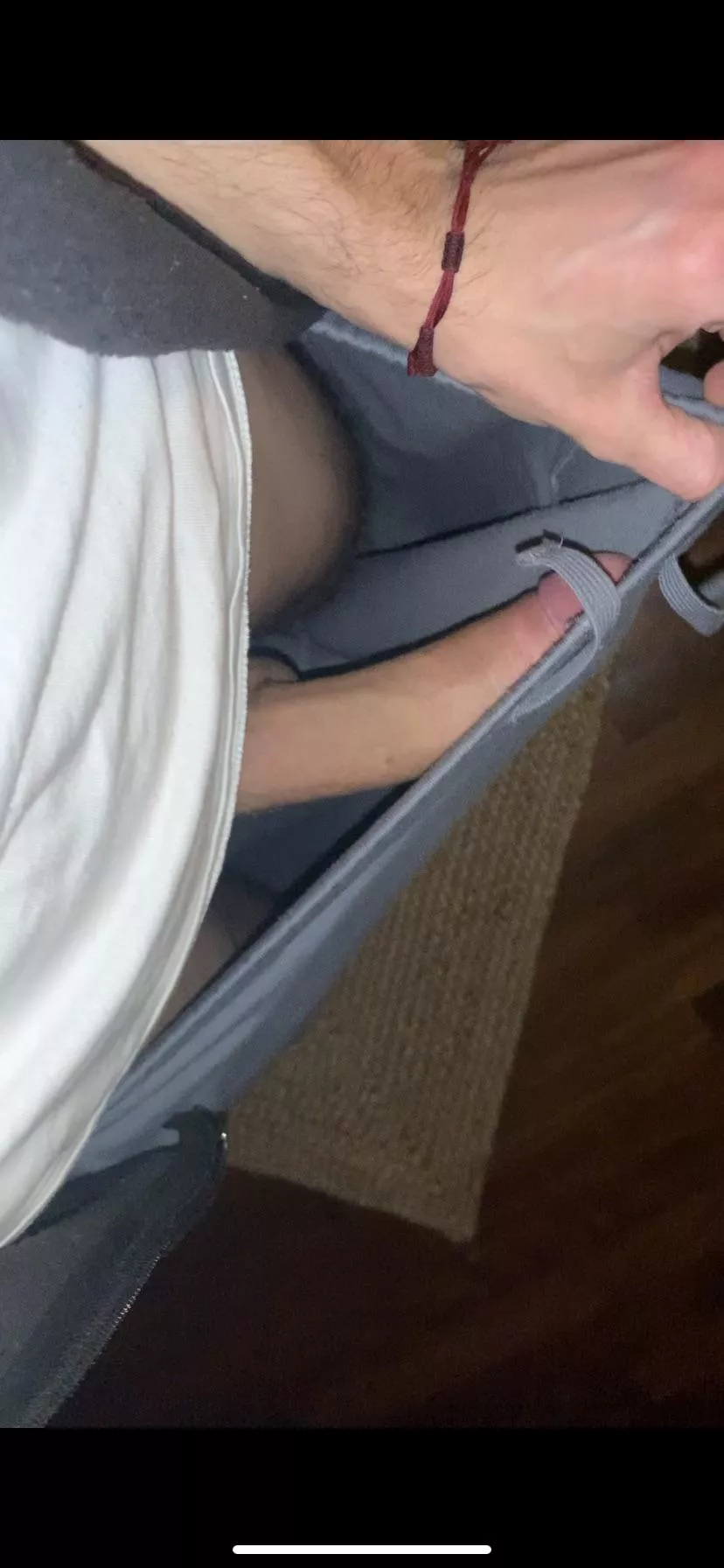 No underwear under your sweatpants, that’s the rule 😏 posted by MessyTop23