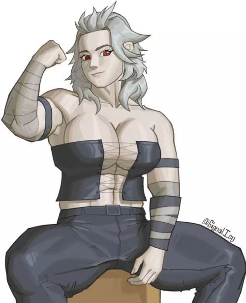 Noi from Dorohedoro (Art by me) by Signal_Icy