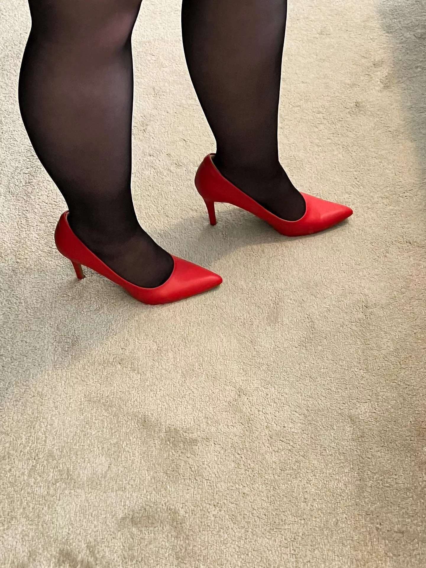 red is my fave colour of heel posted by softy2023