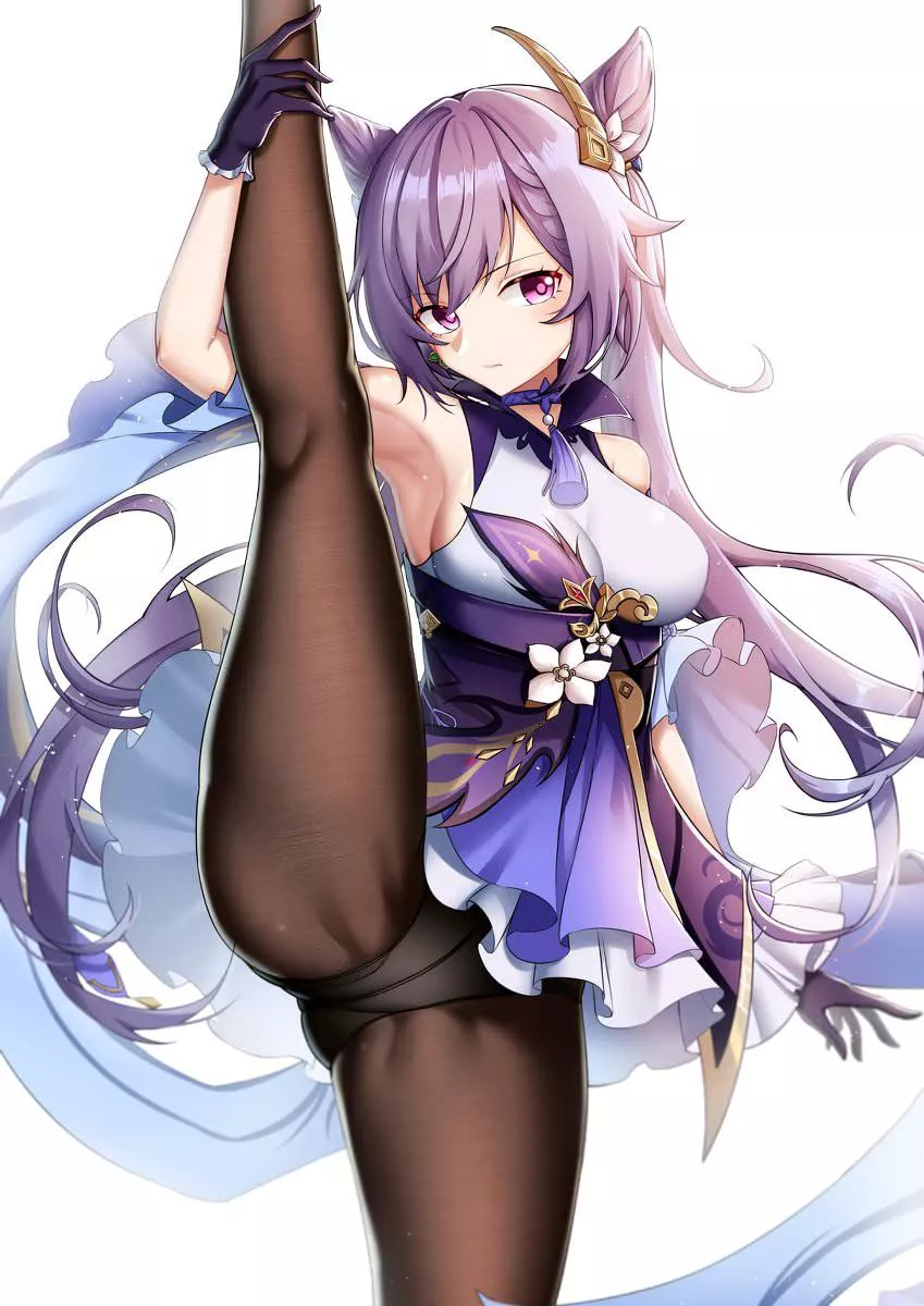 Showing off her flexible body posted by Hot-Musician-7826