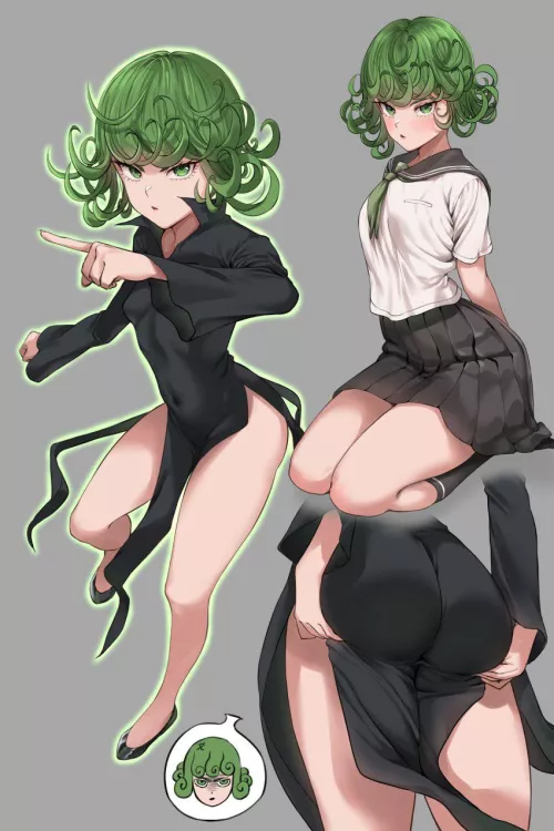 Tatsumaki’s perfect ass by maybeharu