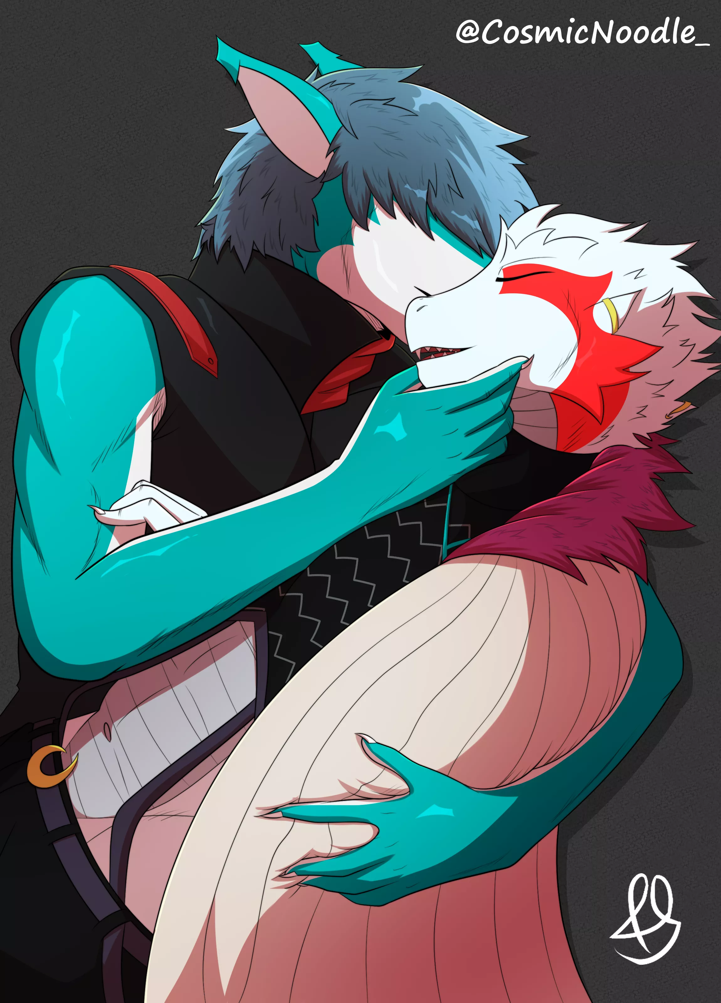 Your honor, they're gay (Art by me @CosmicNoodle_ on twitter) posted by 16rafa