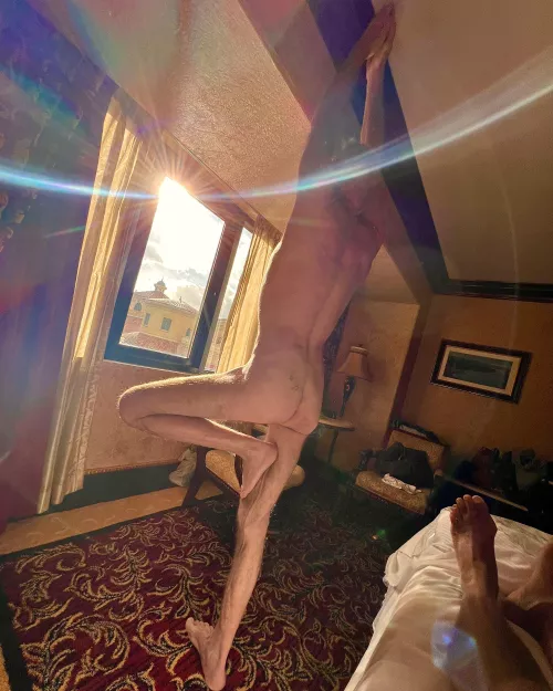 [67] hotel wake-up with an oldster dad... by gaynakedstoner