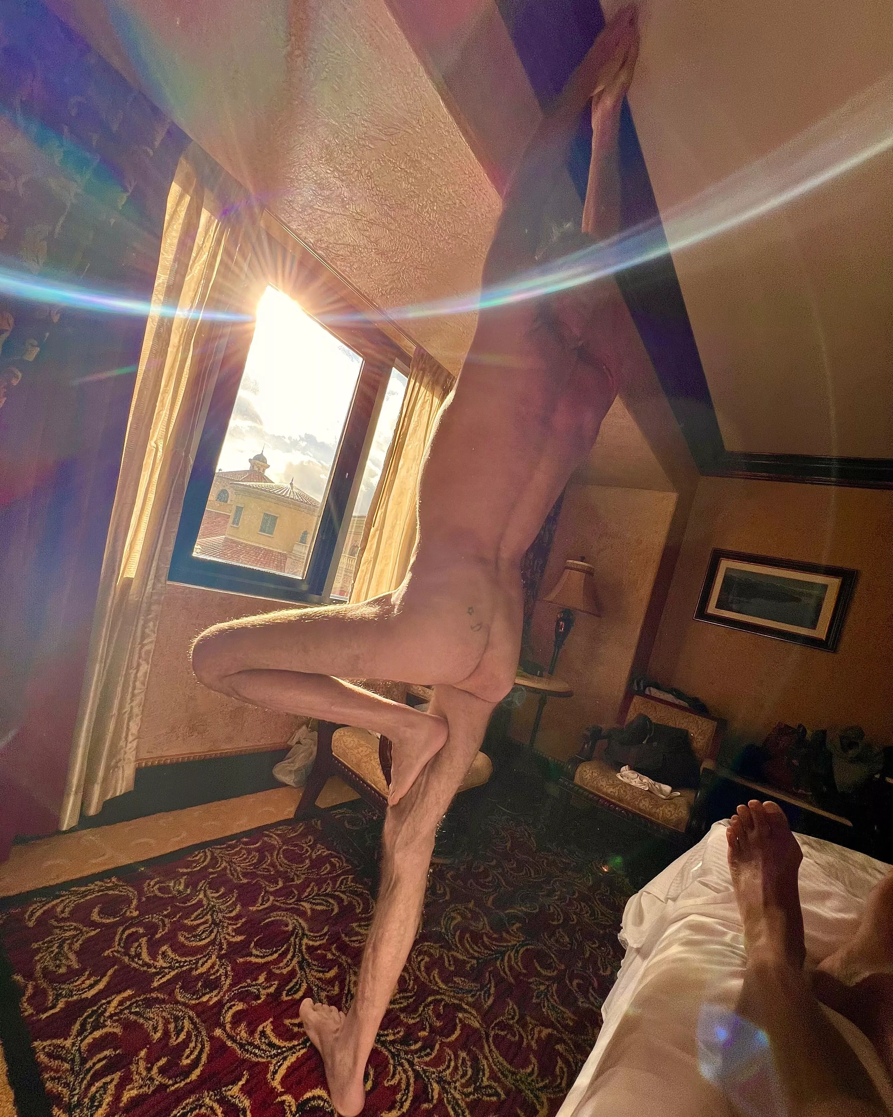 [67] hotel wake-up with an oldster dad... posted by gaynakedstoner