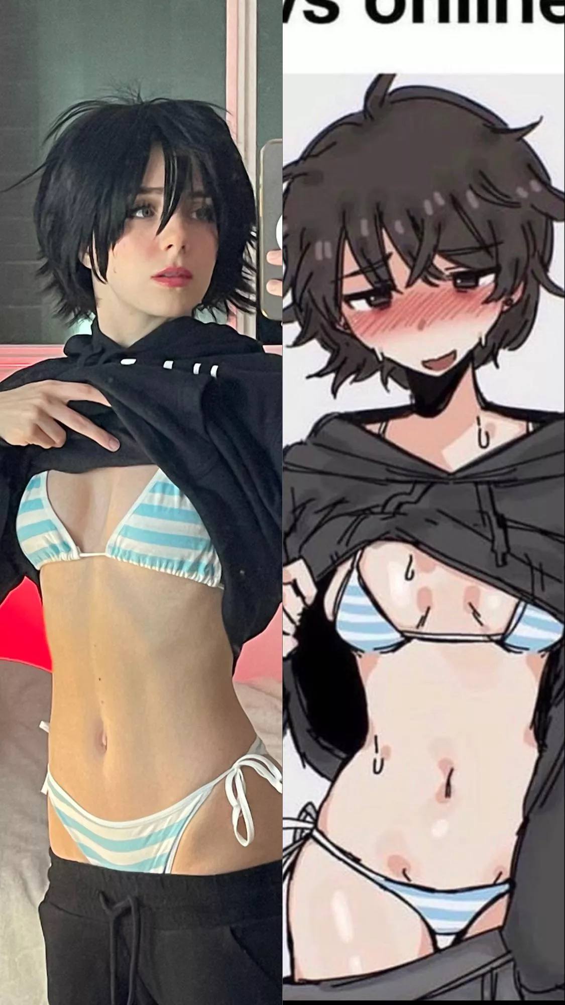 Anime art cosplay by LordEmperorKat posted by Nya_7