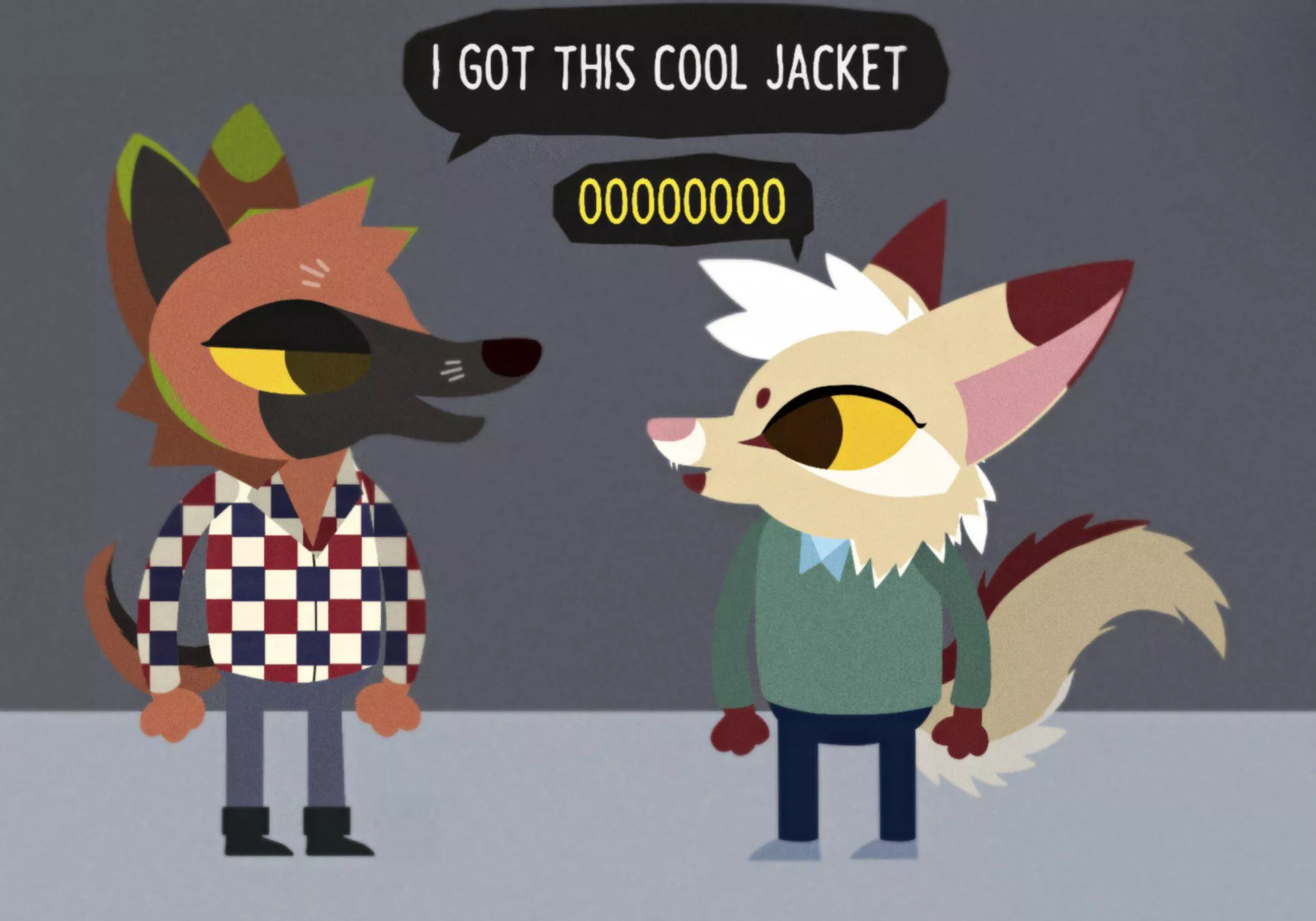 based on my conversations with my friend (art by me) posted by FarragoTheFox