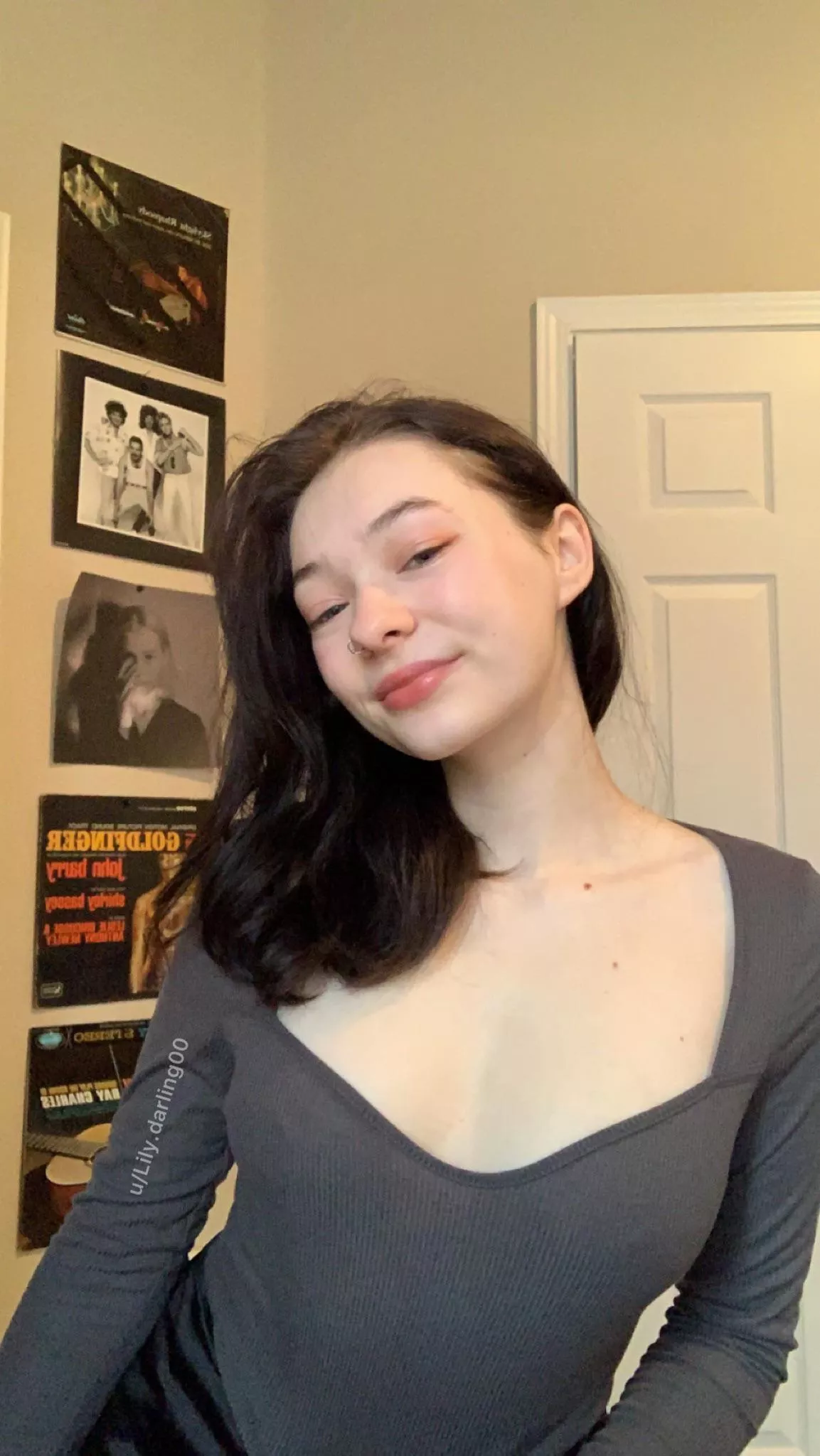 Can you tell I’m not wearing a bra? posted by lily_darling00