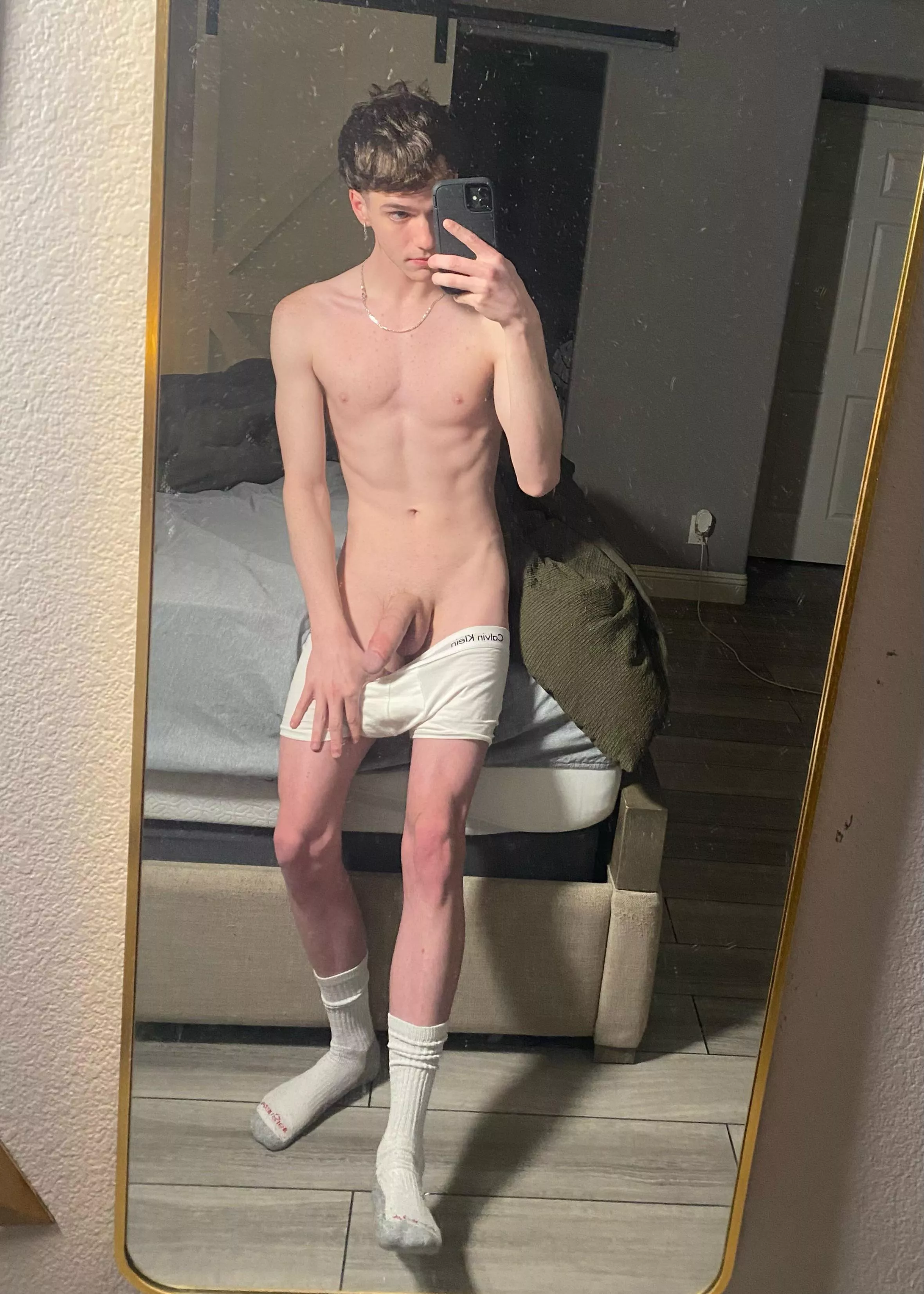 Care if I take these off? 😉 posted by NoodPup