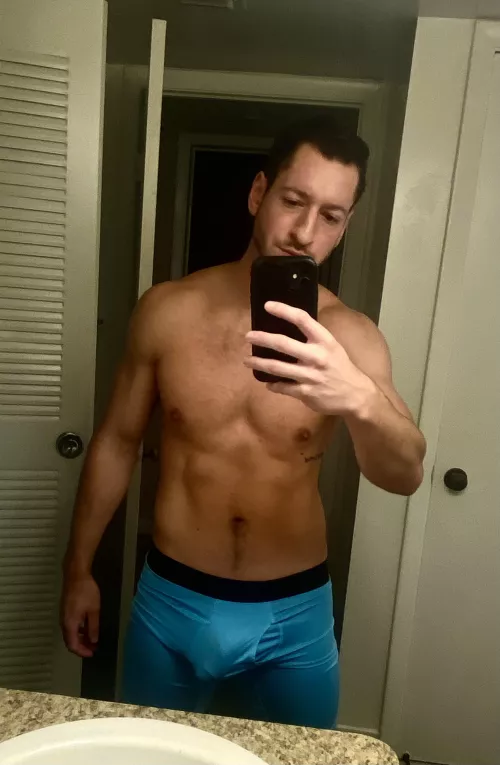 Compression shorts give a good outline by leanleft7