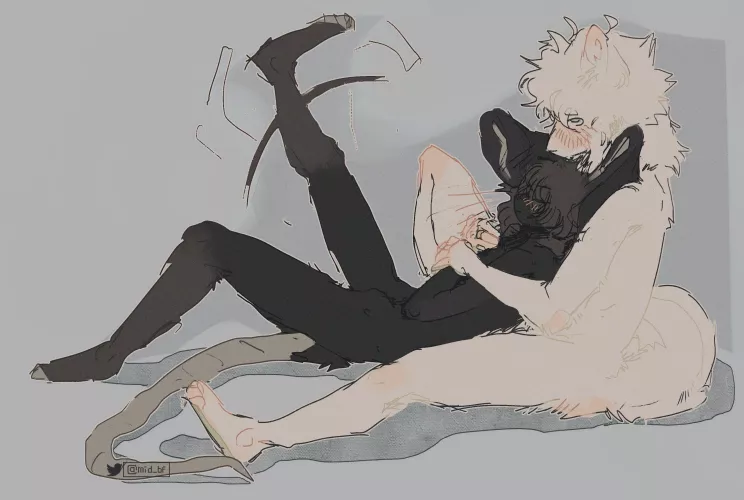 could you sit still ? [art by me, @mid_bf on twitter] by mid_boyfriend