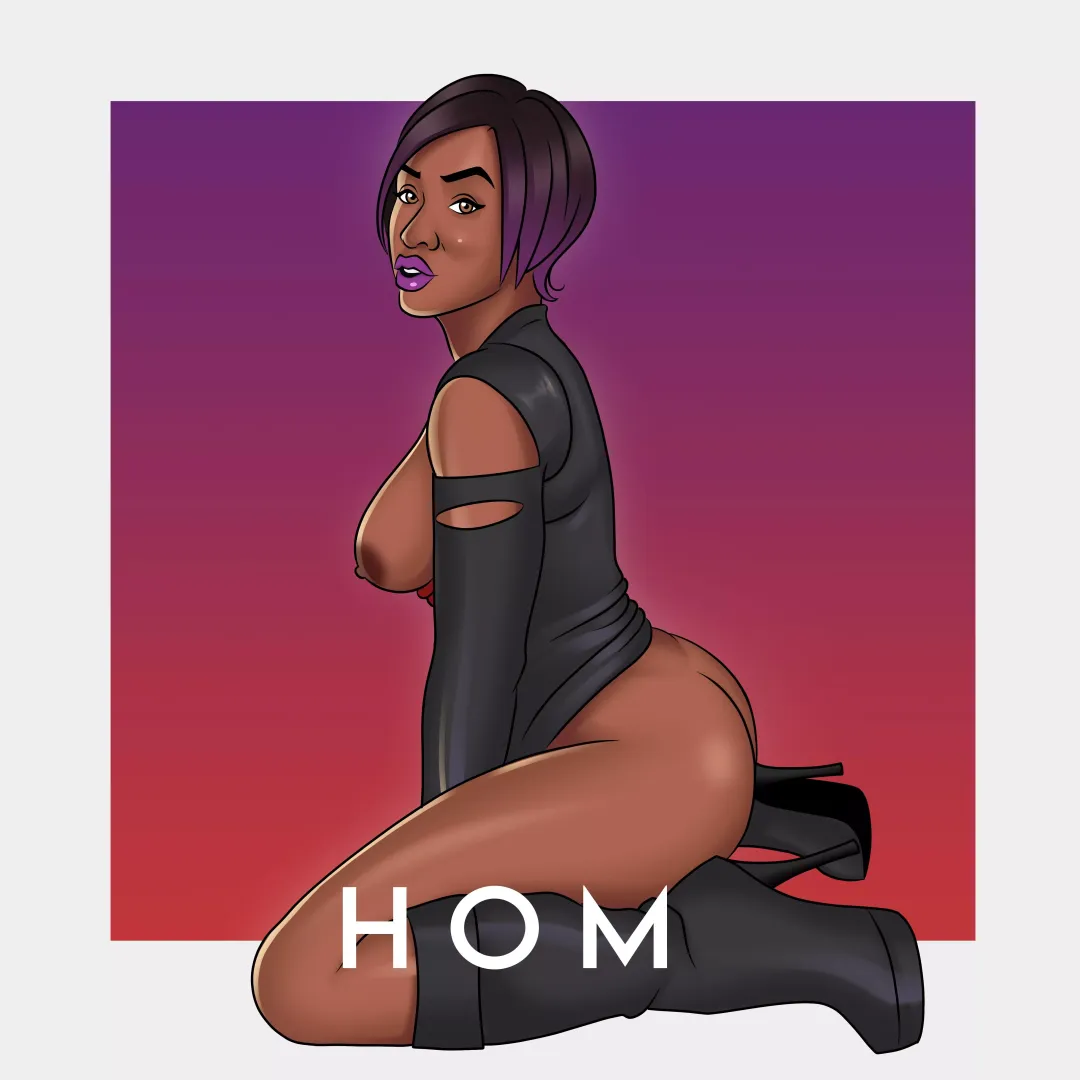 Donna Fornicus, a Dom Mommy I designed for all those who want to loose control to her. by house-of-mischief