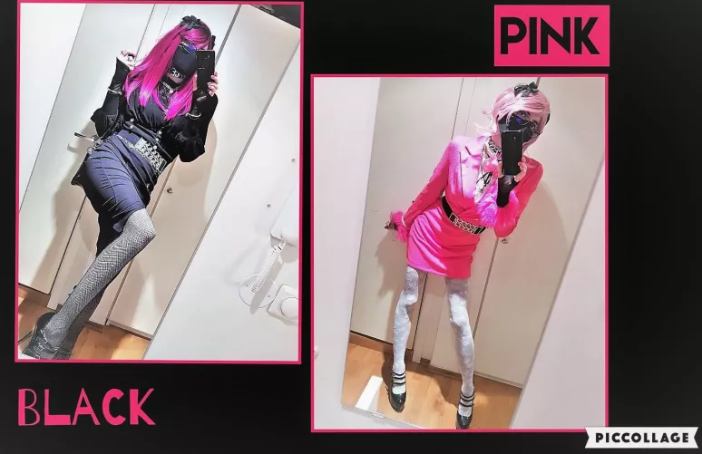 Double outfit today, Black or Pink !? by ShadowPrincessN7