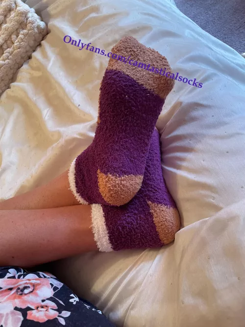 Fuzzy Socks! by camtasticalsocks