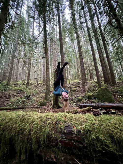 Hashira in a misty forest (OC) by ChurchOfRope