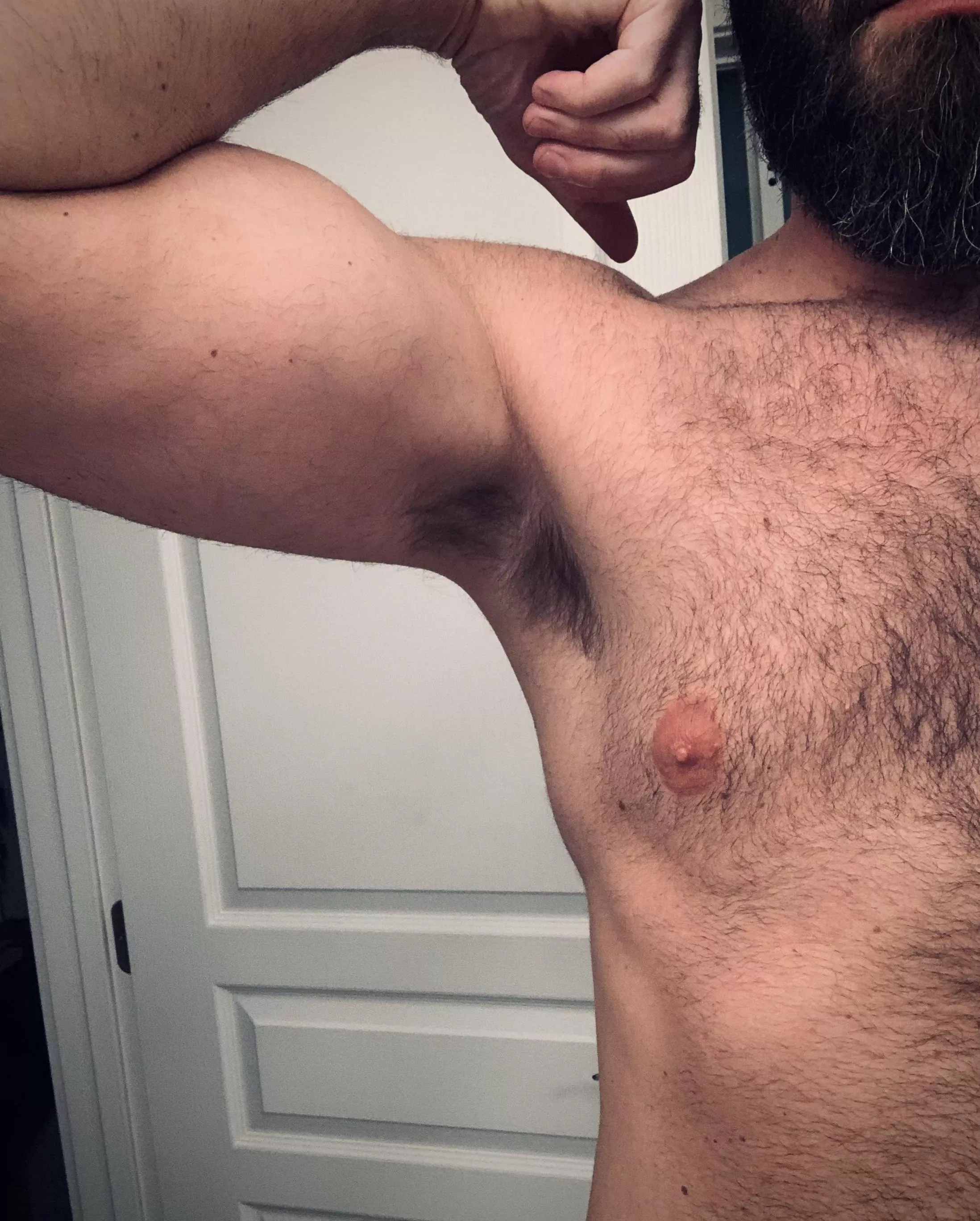 Haven’t posted my armpits before. 🤔 posted by AutistAtheist