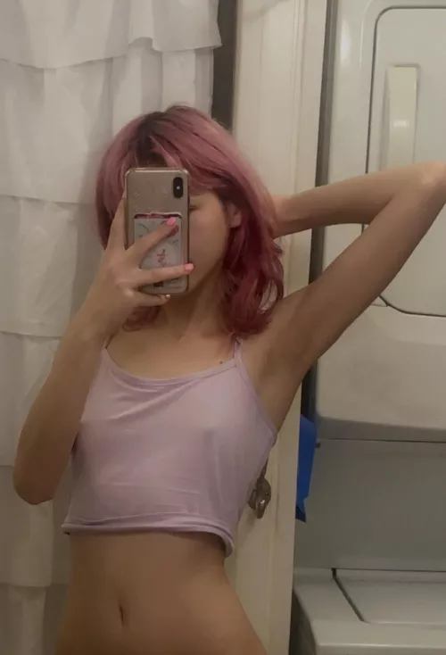 i forgot that i had no bra on when I opened the door for the amazon delivery guy 🥹 by waterzo