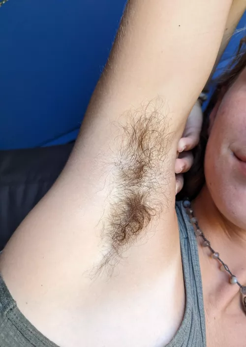 I love how curly my hair gets when I sweat💗 by Outdoorkitty333