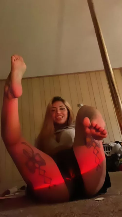 Legs up for you 😋 by NefariousnessLow329