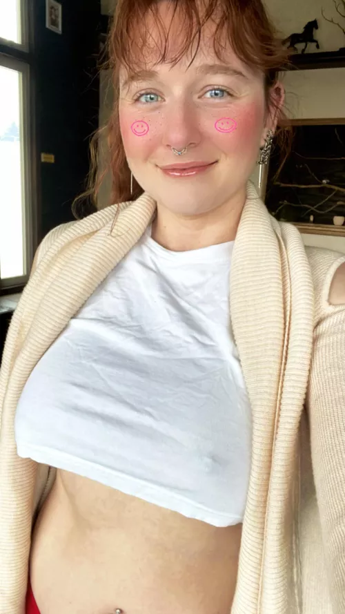 New nipple jewelry today 🤫 by Cosmonaughtie_