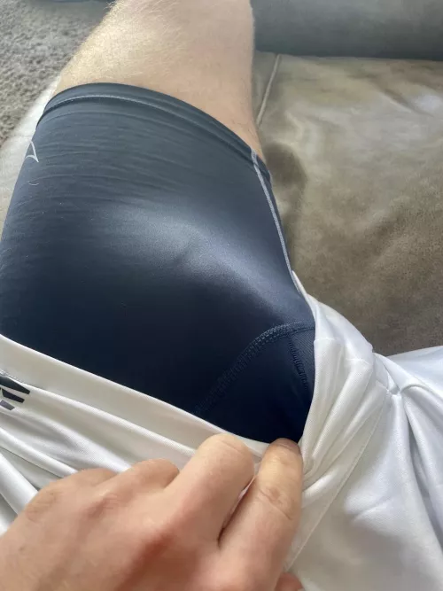 Running shorts always have an outline by nowthenmaybe