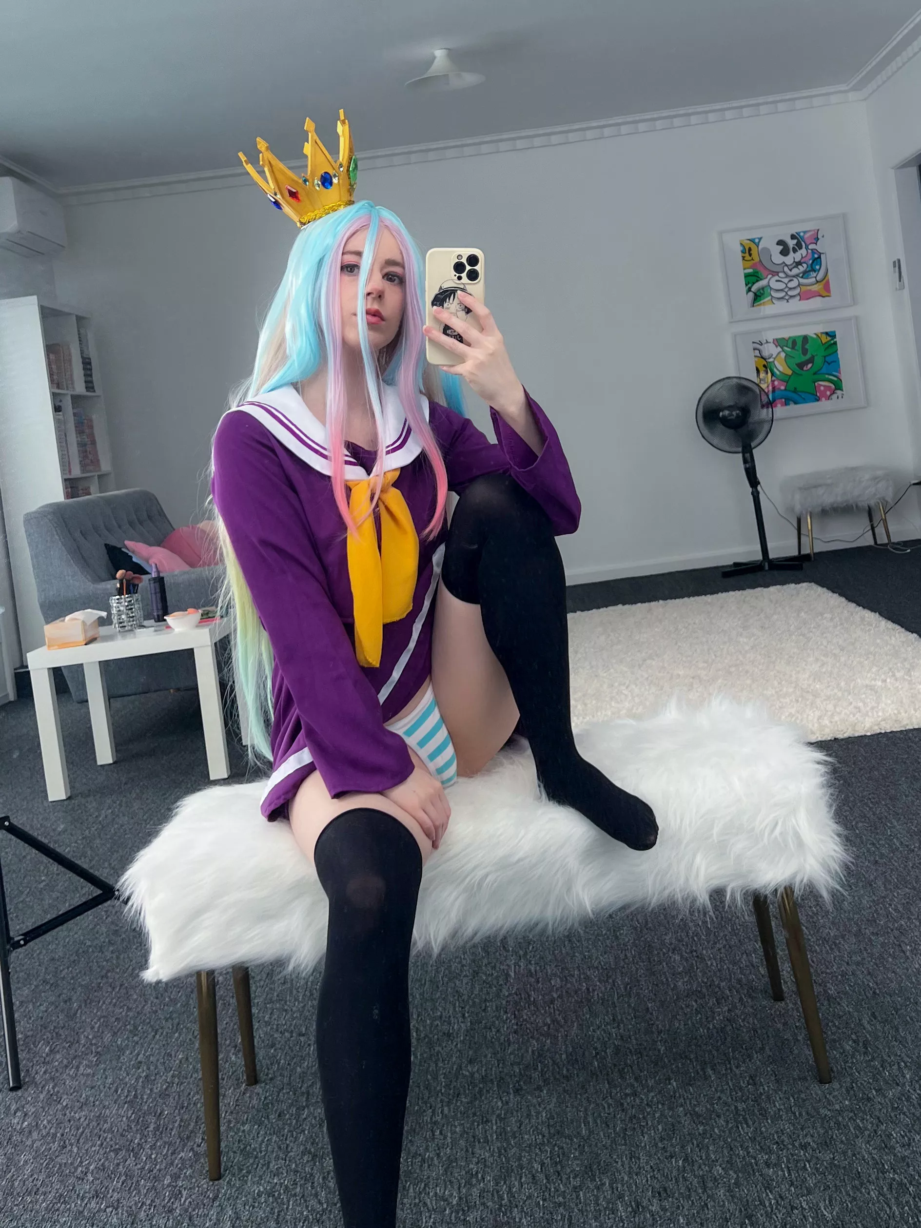 Shiro (No Game No Life) by Ellie Rae posted by ellieraelol