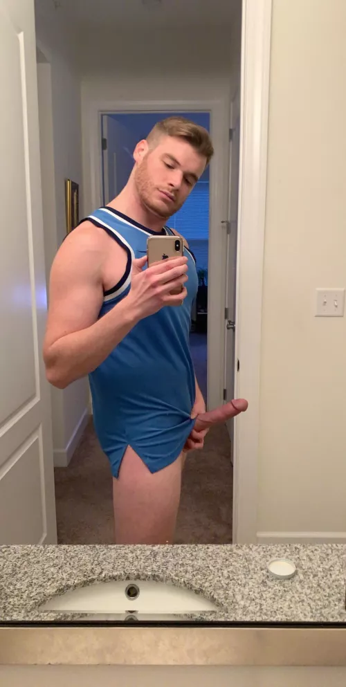 Something is distracting me from working out. Can you guess what it is? by Favorite-eggplant145