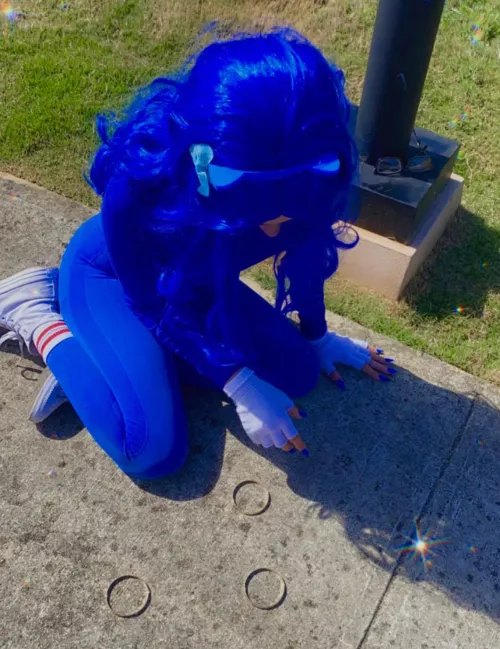 sonic by glintsyblue by glintsyblue