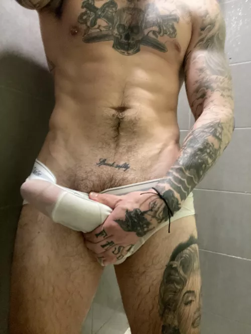 the male equivalent of wet t shirt contest by ink_daddy96