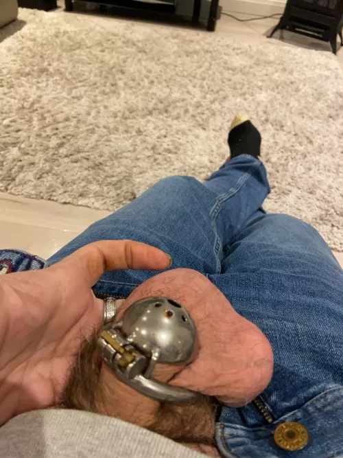 Was going to be for the weekend but someone said a week and because I’m very submissive I had to agree 🙄 by Awkward-Growth-2161