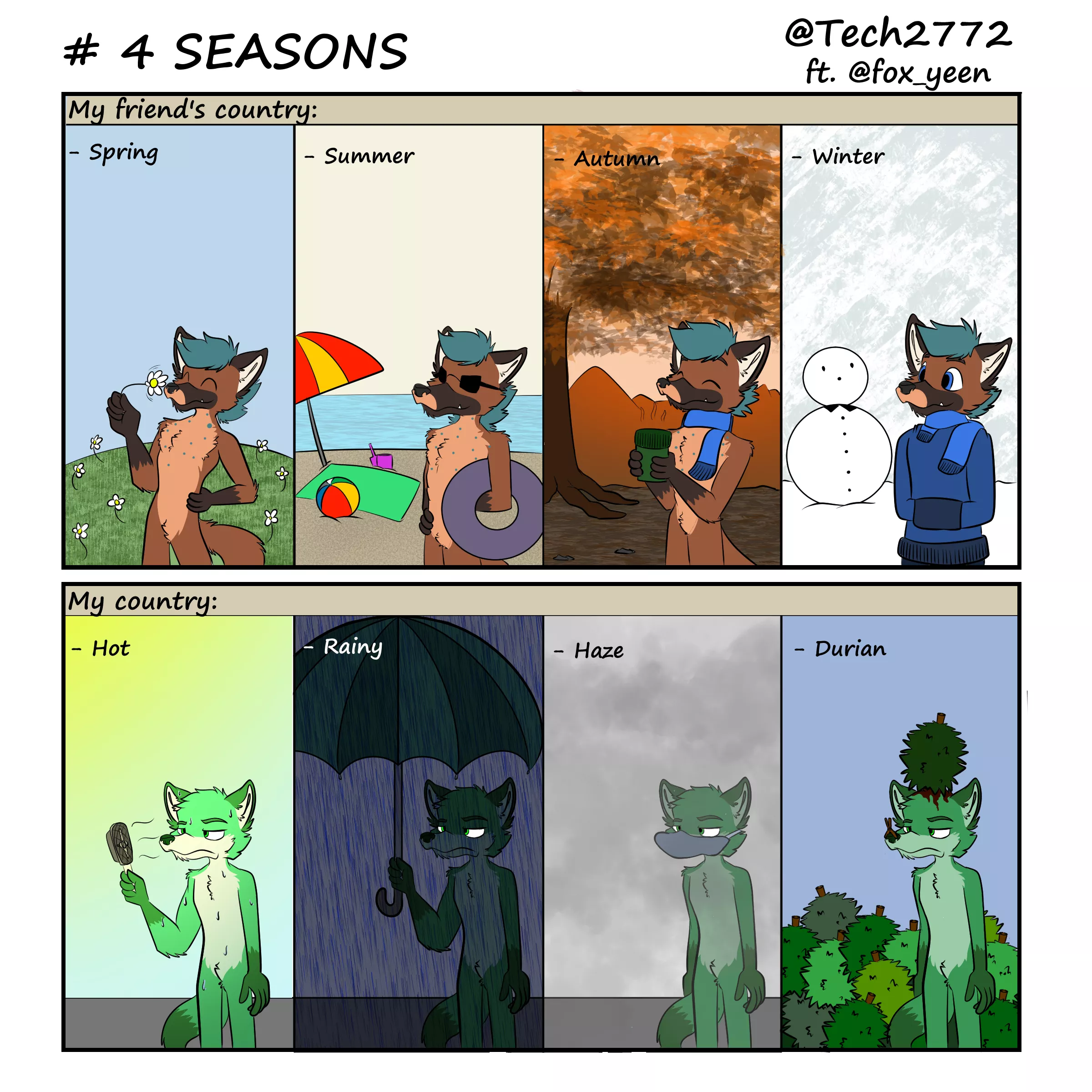 4 seasons (@Tech2772) posted by Tech2772