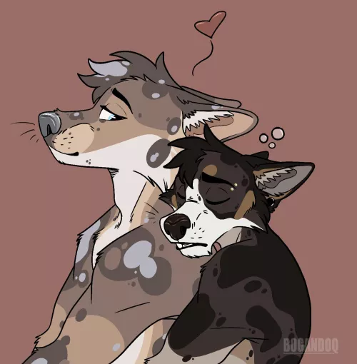 Aster and Tank by Aster_Heeler