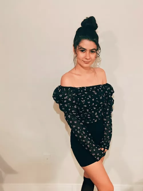 Black skirt:) by seasonofthewitchesx