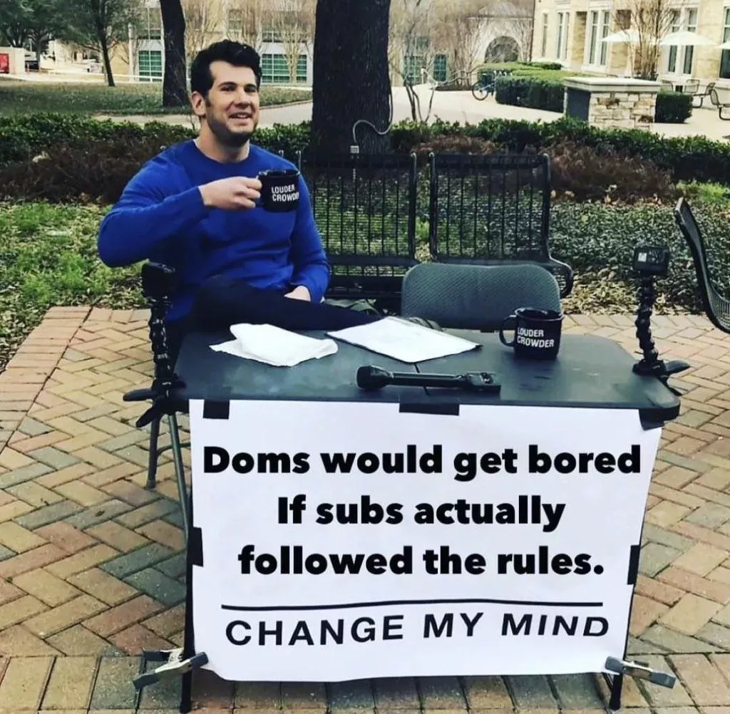 Change My Mind posted by Lancer_Ace