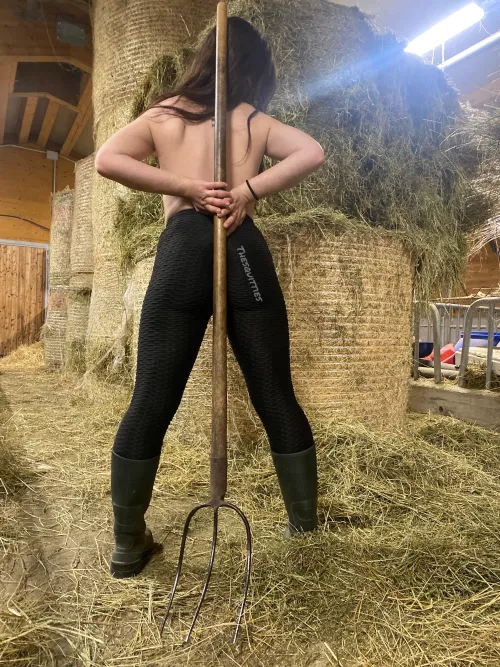 Don’t stare at my pitchfork and get to work by Thesquitties