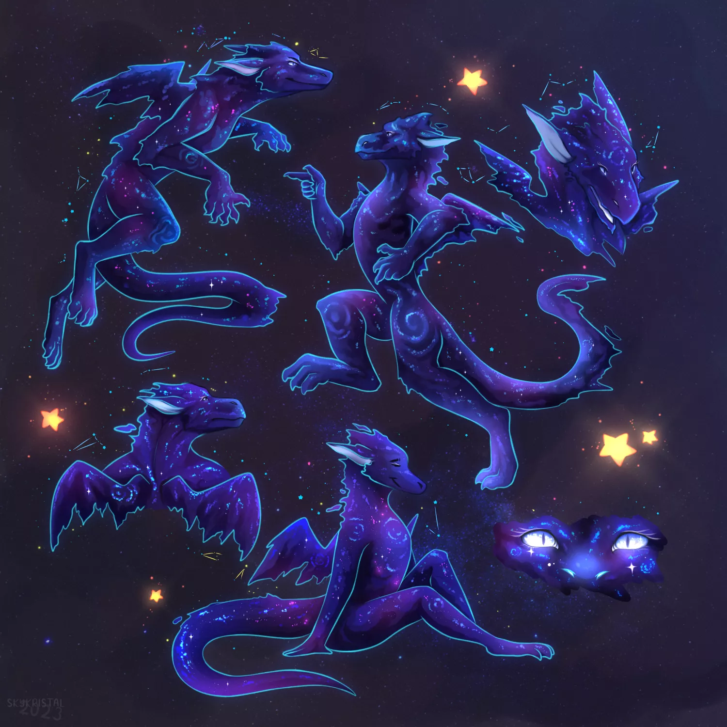 Galactic Inferno [art/character @skykristal / me] posted by Skykristal