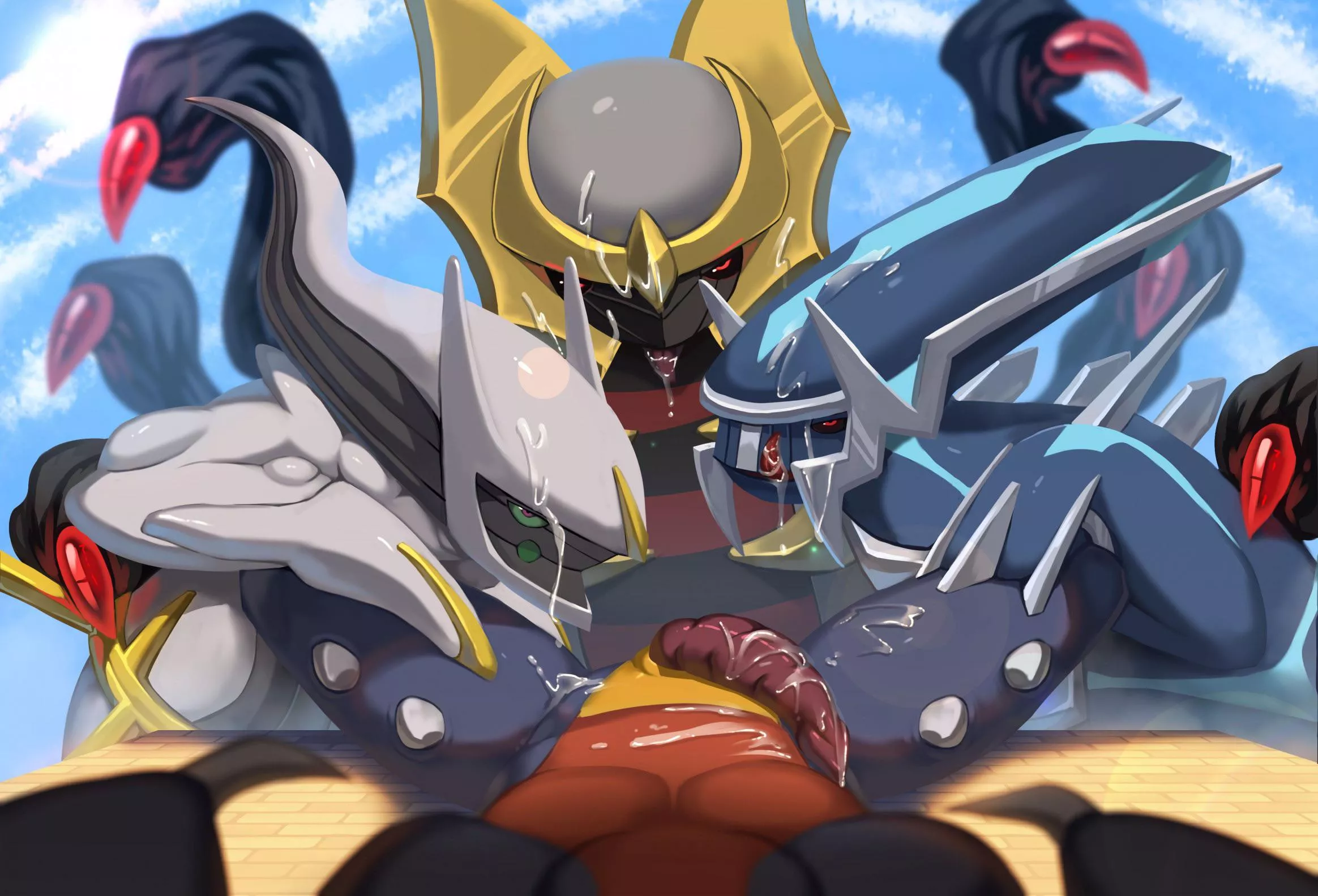Garchomps divine experience [M] (miramint) posted by mrrandomboredom