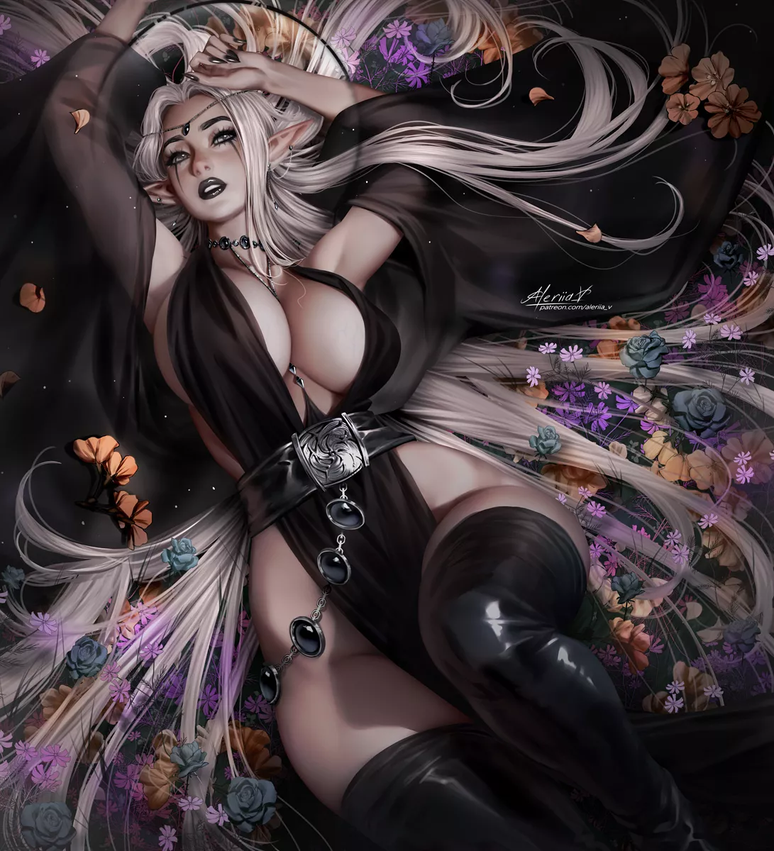 Goth Mommy Elf posted by EdgePrior5770