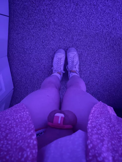 Hightop sneakers and a sundress are sissy’s best friend by Squishy_ThighHighs