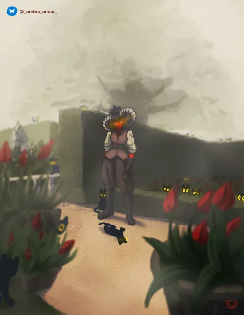 How many black kitties do you see? :)) by umbraunderscore